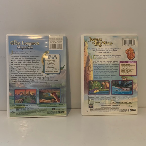 Land Before Time: 2 DVDs “Great Longneck Migration” - “Journey to Big Water” - Picture 3 of 6